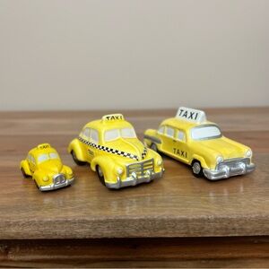 Vintage Taxi Miniature Group